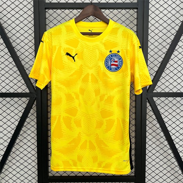 Tailandia Camiseta Bahia Goalkeeper 2025-2026 Amarillo